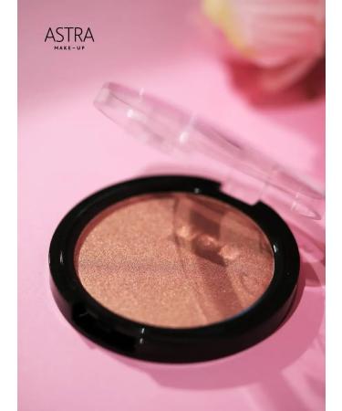 Astra MakeUp Highlighter for the face dry compact radiant - Buy Online on GoSupps.com