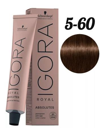 Schwarzkopf Professional Igora Royal paint Igor Absolutes 5-60 light brown chocolate