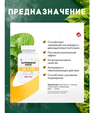 Art Life Gastrocalm maxi - Buy Online on GoSupps.com