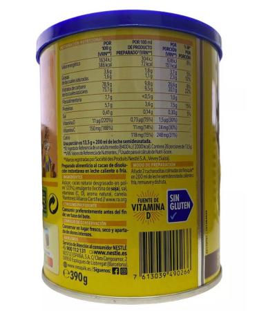 Nesquik Cocoa soluble non -curios 390 g - Buy Online on GoSupps.com