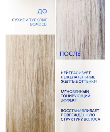 Ollin Professional Tinting hair mask OLLIN ANTI Yellow 250 ml - Buy Online on GoSupps.com
