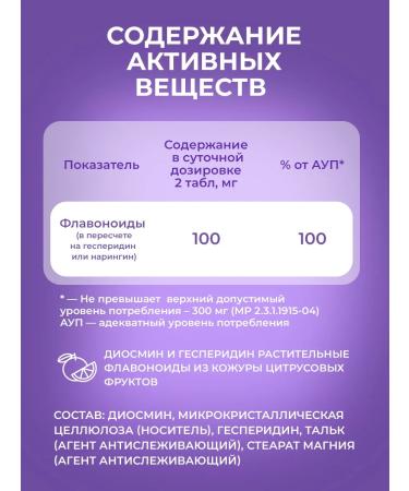 Consumed Vitamin complex diosmine and hesperidine from edema varicose - Buy Online on GoSupps.com