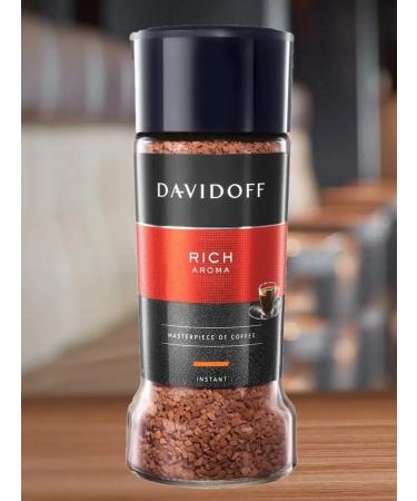Coffee soluble Davidoff Rich 100 g - Buy Online on GoSupps.com