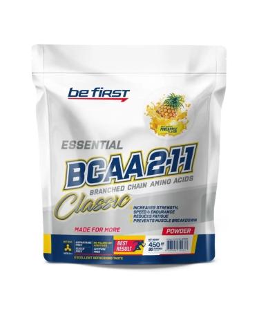 Be First BCAA 2 1 1 Powder 450 Gr (pineapple)
