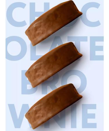 SHOCKS Brownie's protein cookies without sugar 9 pcs 50 grams - Buy Online on GoSupps.com