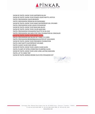 Pastel Cosmetics Shine tint for lip pink tint - Buy Online on GoSupps.com