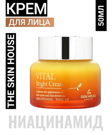 The Skin House Facial cream for skin radiance with niacinamide Korea Skin House