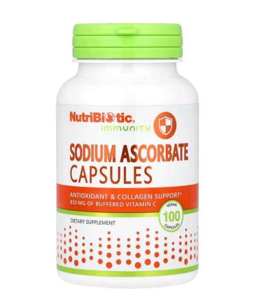 NutriBiotic Sodium ascorbate sodium ascorbate 100 capsules
