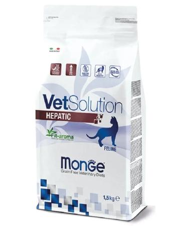 MONGE VetSolution Cat Hepatic for cats with liver problems 400g - Buy Online on GoSupps.com