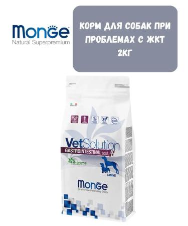 MONGE VetSolution GastroinTestinal for dogs with gastrointestinal problems 2kg