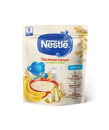 Nestle Milk oatmeal with pear and banana 3 pieces - Buy Online on GoSupps.com