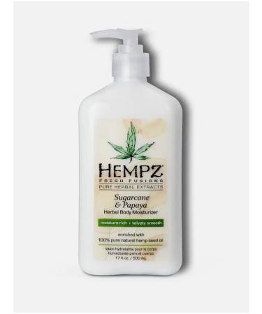HEMPZ Milk and hands of sugar and papaya 500ml milk and hands - Buy Online on GoSupps.com