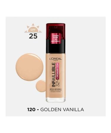 Tonal cream l'Oreal paris infailible fresh tone 120