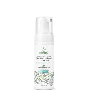 SYNERGETIC Natural foam for intimate hygiene 150 ml