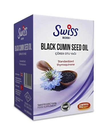 Swiss bork Black cumin oil for immunity premium health - Buy Online on GoSupps.com