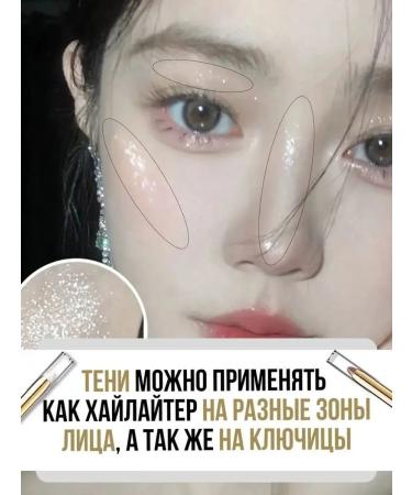 Asian Girl Eyeshadow pencil with sponge - Buy Online on GoSupps.com