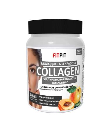 FITPIT Collagen collagen youth and beauty 200g peach - Buy Online on GoSupps.com