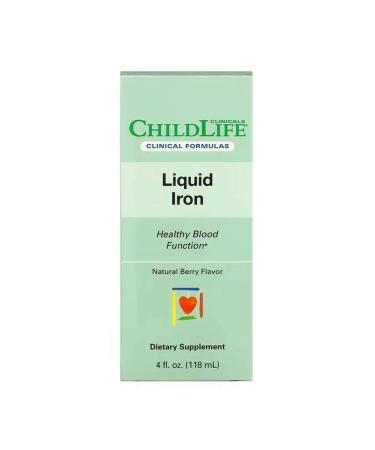 Childlife Clinicals Liquid iron berry taste 118 ml - Buy Online on GoSupps.com