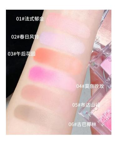 Korea original Palette of blush with gradient - Buy Online on GoSupps.com