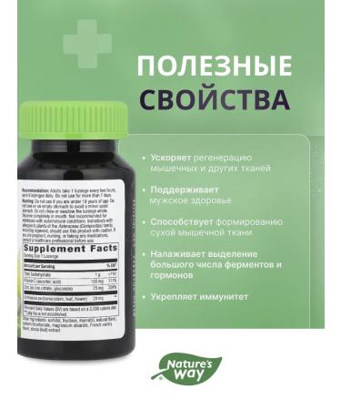 Nature's Way ZINC lozenges - zinc 60 candies - Buy Online on GoSupps.com