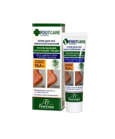 Floresan Foot cream against cracks and corns 100 ml - Buy Online on GoSupps.com
