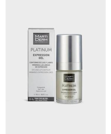 MartiDerm Martderm Gel from wrinkles Platinum Expression Gel 15ml - Buy Online on GoSupps.com