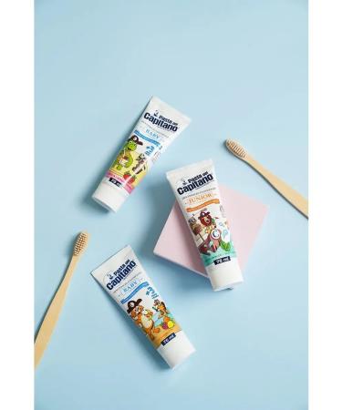 Pasta Del Capitano Children's toothpaste +3 strawberry 75 ml - Buy Online on GoSupps.com