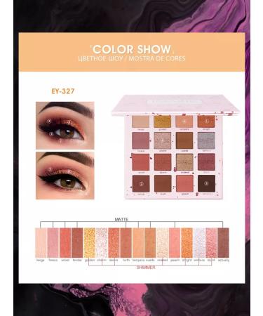 IMAGIC Eyeshadow palette matte shimmer - Buy Online on GoSupps.com