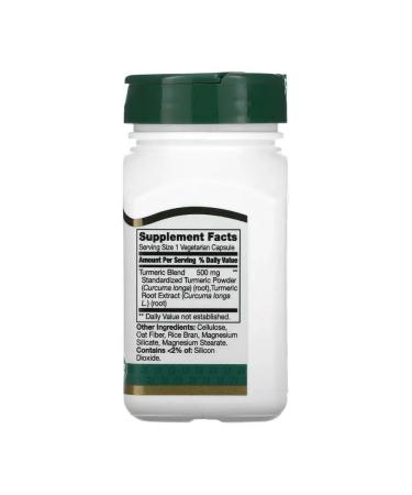 21st Century Complex with turmeric 500 mg 60 pcs - Buy Online on GoSupps.com