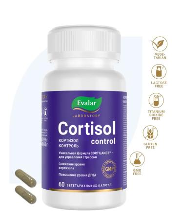 Evalar Cortisol control sedative from stress 60 capsules