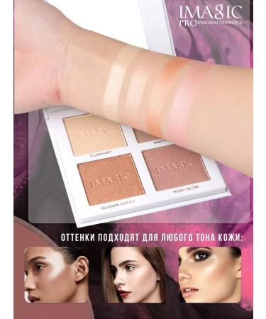IMAGIC A set of highlighters for the face and body - Buy Online on GoSupps.com
