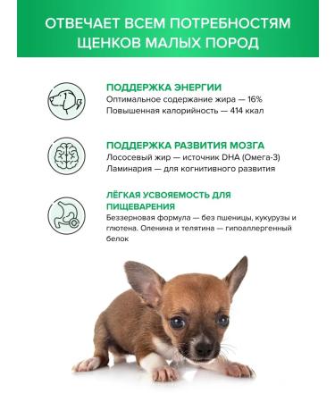 DOCTRINE Dry food for small breed puppies 8 kg - Buy Online on GoSupps.com