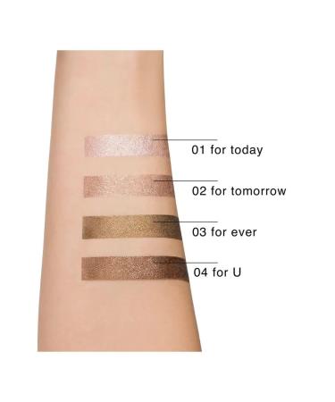 L'arte del bello Eye shadows shiny liquid brown # 04 - Buy Online on GoSupps.com