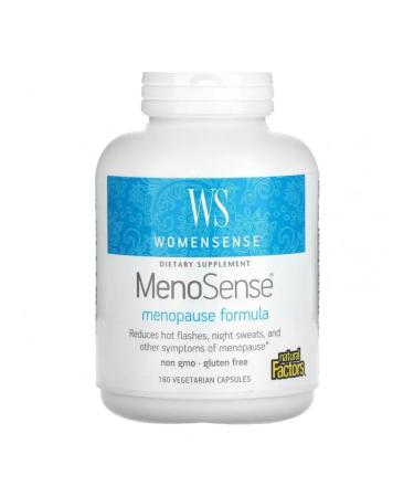 Natural Factors Womensense Menosense 180 vegetarian capsules