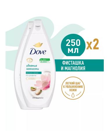 Dove Shower gel pistachio cream and magnolia 250 ml (2 pcs)