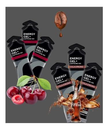 Gel4u Energy gels for running and marathon 6 pcs