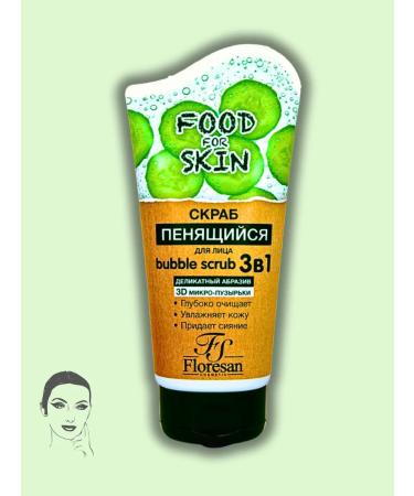Floresan A foaming scrub for washing a bleaching 150 ml - Buy Online on GoSupps.com