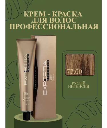 FARCOM Cream - professional hair dye 77.00 blond intensive