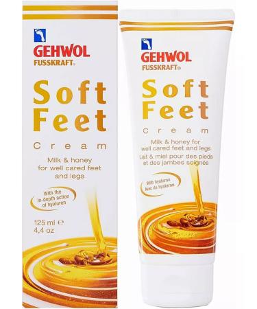 Gehwol Soft Feet Cream - Silk Foot Cream milk and honey 125 ml - Buy Online on GoSupps.com