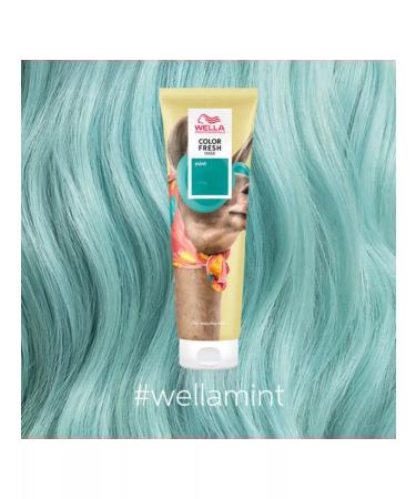 WELLA PROFESSIONALS Color Fresh Mint - tint mask mint 150 ml - Buy Online on GoSupps.com