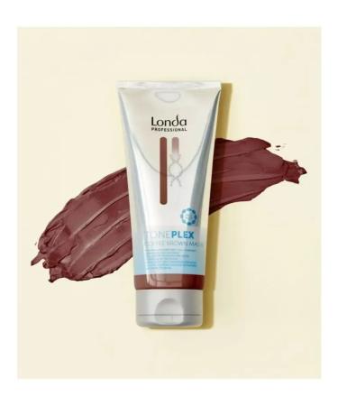 Londa Professional Toneplex Coffe Brown - Brown Coffee Mask 200 ml - Buy Online on GoSupps.com