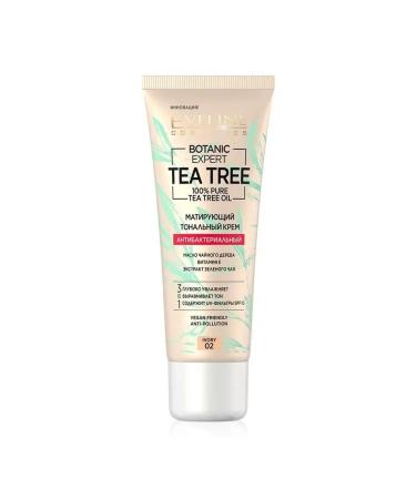 EVELINE Tonal cream Botanic Expert tone 02 ivory matting