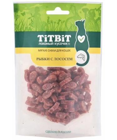 Titbit's treat for cats with salmon 50g