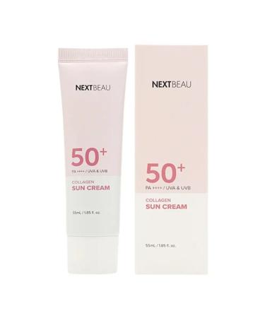 Nextbeau Korea's facial sun cream with collagen non - Buy Online on GoSupps.com