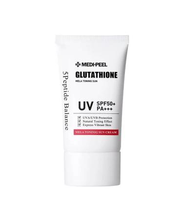 Medi peel Sunscreen Glutathione Sun Cream SPF 50+PA ++++ - Buy Online on GoSupps.com