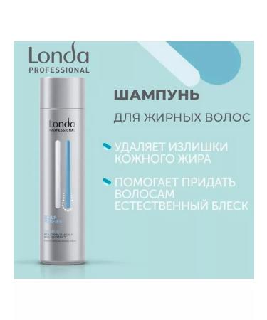 Londa Professional Scalp Purifier - Fatty hair shampoo 250 ml
