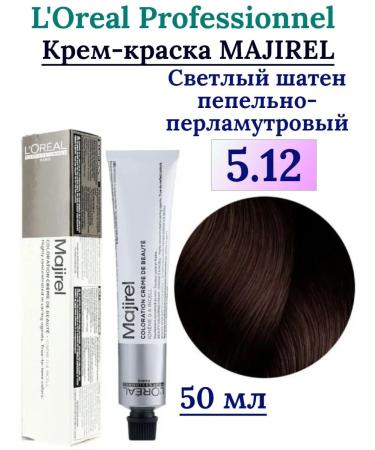 L'Oreal Professionnel L'REAL Hair Cream Majirel 5.12 50 ml
