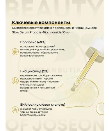 Beauty of Joseon Facial serum with niacinamide clarifying - Buy Online on GoSupps.com