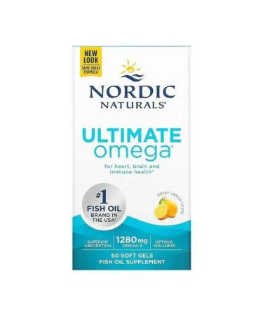 Nordic Naturals Ultimate Omega 640 mg 60 capsules