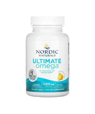 Nordic Naturals Ultimate Omega 640 mg 60 capsules - Buy Online on GoSupps.com
